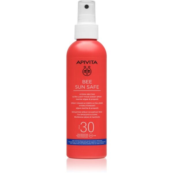 Apivita Bee Sun Safe Hydra Melting Ultra-Light Spray SPF30 spay-lotiune de protectie solara SPF 30 200 ml-ro