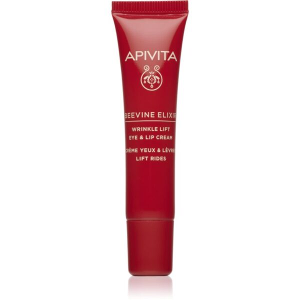 Apivita Beevine Elixir Eye & Lip cream crema de ochi cu efect intensiv de lifting impotriva ridurilor si cearcanelor 15 ml-Țena