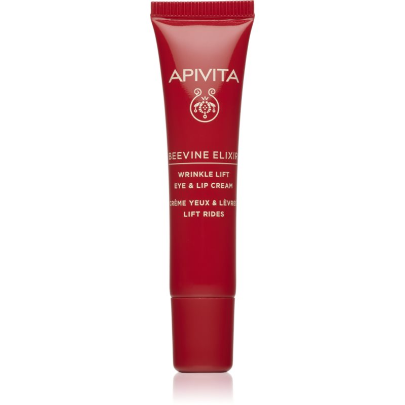 Apivita Beevine Elixir Eye & Lip cream crema de ochi cu efect intensiv de lifting impotriva ridurilor si cearcanelor 15 ml-Țena