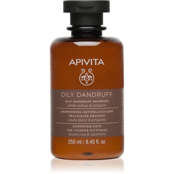 Apivita Dandruff Oily Dandruff Shampoo sampon anti-matreata pentru par gras 250 ml-Țena