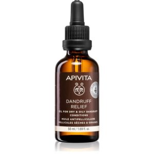 Apivita Dandruff Relief Oil ingrijirea scalpului pentru par gras si cu matreata 50 ml-Țena