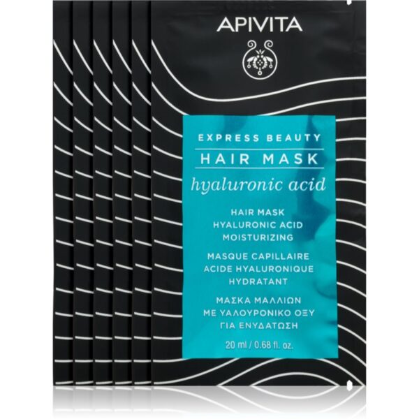 Apivita Express Beauty Hair mask Moisturizing Masca hidratanta par 20 ml-Țena