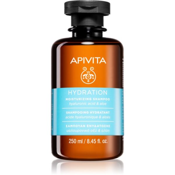 Apivita Hydration Moisturizing Shampoo sampon hidratant pentru toate tipurile de păr 250 ml-ro