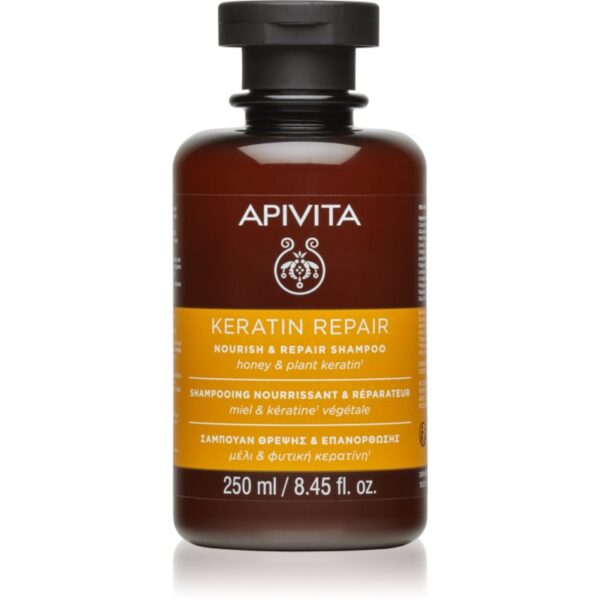 Apivita Keratin Repair Nourish Repair Shampoo sampon pentru curatare 250 ml-ro