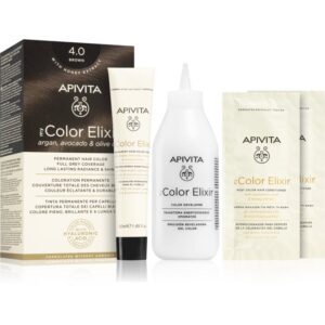 Apivita My Color Elixir culoare par fără amoniac culoare 4.0 Brown 1 buc-ro
