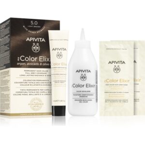 Apivita My Color Elixir culoare par fără amoniac culoare 5.0 Light Brown 1 buc-ro