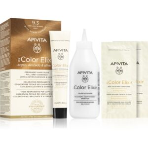 Apivita My Color Elixir culoare par fără amoniac culoare 9.3 Very Light Blonde Gold 1 buc-ro