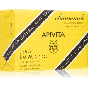 Apivita Natural Soap Chamomile săpun solid pentru curățare 125 g-ro