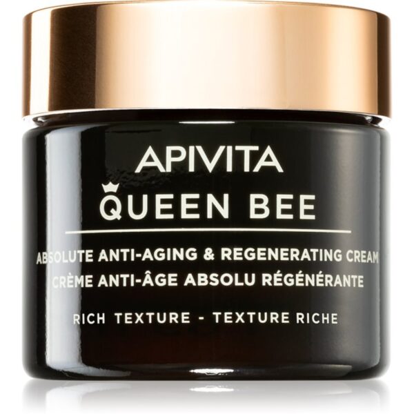 Apivita Queen Bee Cream Rich crema regeneratoare anti-imbatranire si de fermitate a pielii 50 ml-ro