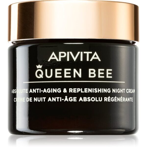 Apivita Queen Bee Night Cream Cremă de noapte intensă pentru riduri 50 ml-Țena