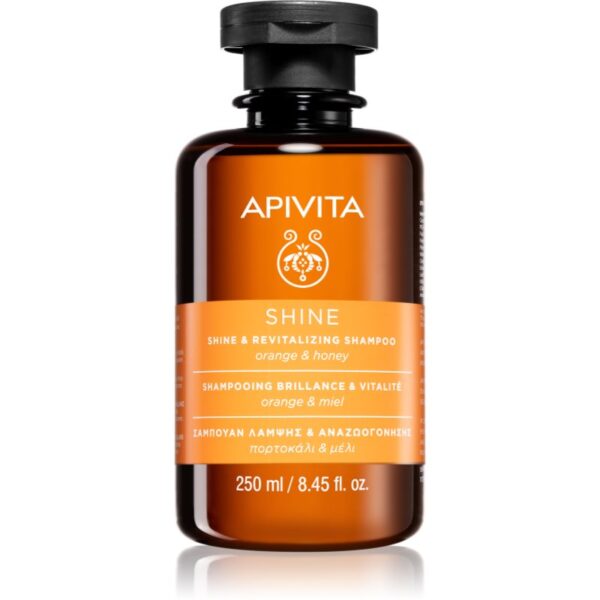 Apivita Shine and Revitalizing Shampoo sampon revitalizant pentru intarire si stralucire 250 ml-ro
