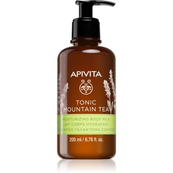 Apivita Tonic Mountain Tea Moisturizing Body Milk loțiune de corp hidratantă 200 ml-ro