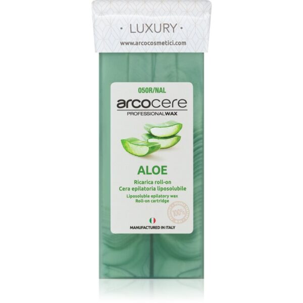 Arcocere Professional Wax Aloe ceară depilatoare roll-on Refil 100 ml-ro