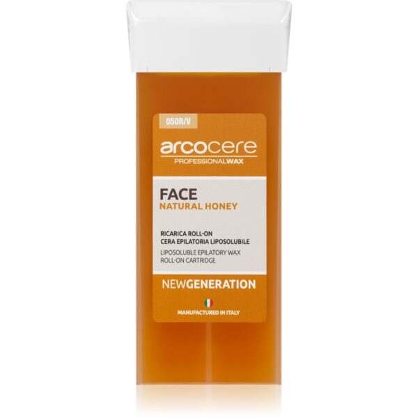 Arcocere Professional Wax Face Natural Honey ceară depilatoare faciale Refil 100 ml-ro