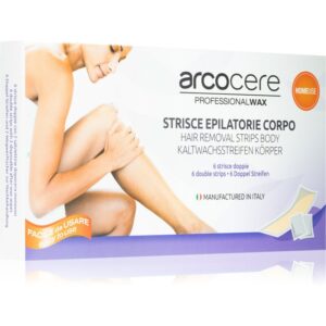 Arcocere Professional Wax benzi depilatoare cu ceară pentru corp pentru femei 6 buc-ro