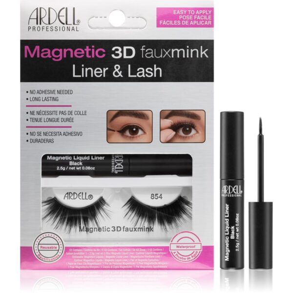 Ardell 3D Faux Mink set pentru gene-ro