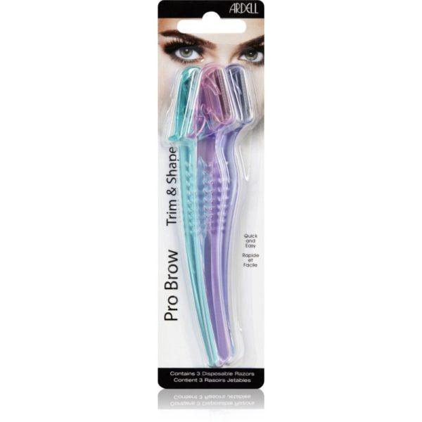 Ardell Brow Trim and Shape brici pentru sprâncene 3 buc-ro