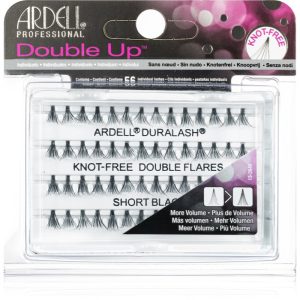 Ardell Double Up pachet cu gene fără noduri autoadezive mărime Short Black-ro