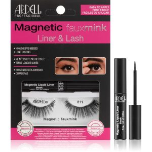 Ardell FauxMink Liner & Lash set pentru gene 811-ro