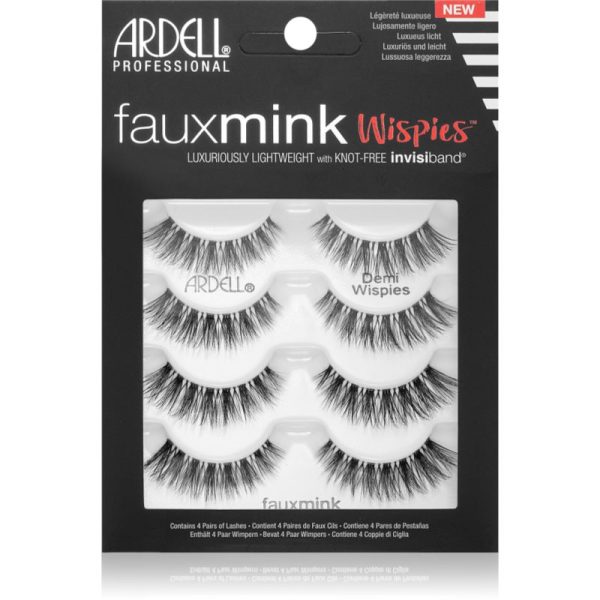 Ardell FauxMink Wispies gene false big pack Demi Wispies 4 buc-ro