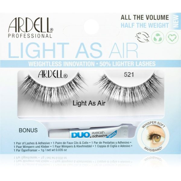 Ardell Light As Air gene false cu lipici tip 521 1 g-ro