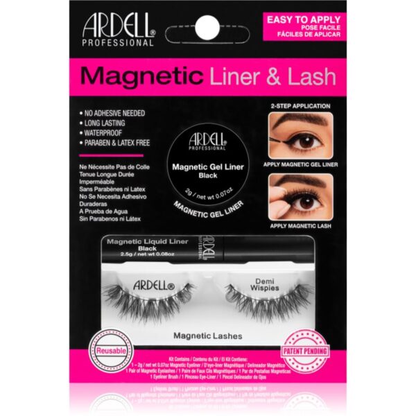 Ardell Magnetic Liner & Lash gene magnetice pentru gene tip Demi Wispies-Țena