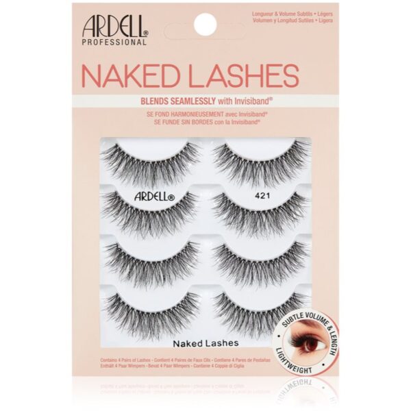 Ardell Naked Lashes Multipack Pentru fixarea genelor big pack tip 421-ro