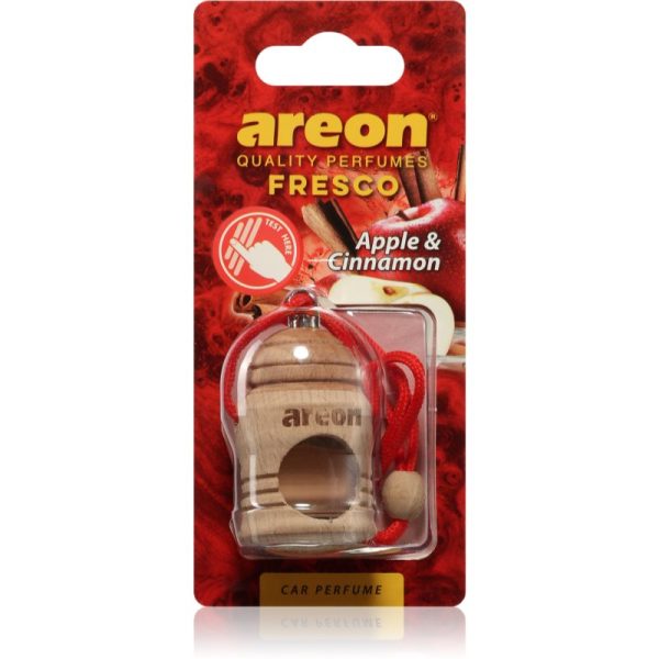 Areon Fresco Apple & Cinnamon parfum pentru masina 4 ml-Țena