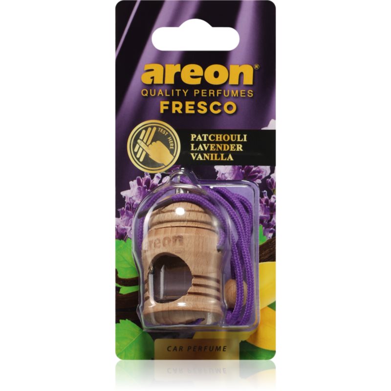 Areon Fresco Patchouli Lavender Vanilla parfum pentru masina 4 ml-Țena