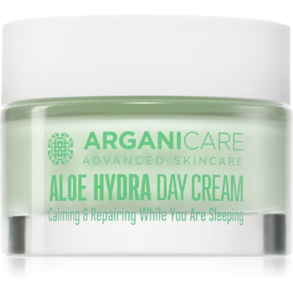 Arganicare Aloe Hydra Night Cream crema de noapte cu efect calmant efect regenerator 50 ml-Țena