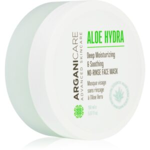 Arganicare Aloe Hydra No-Rinse Face Mask mască de hidratare profundă cu efect calmant 150 ml-Țena