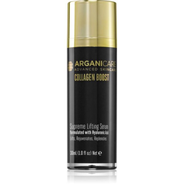 Arganicare Collagen Boost Supreme Lifting Serum ser de reîntinerire pentru toate tipurile de ten 30 ml-Țena