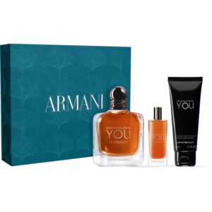 Armani Emporio Stronger With You Intensely set cadou pentru bărbați-Țena