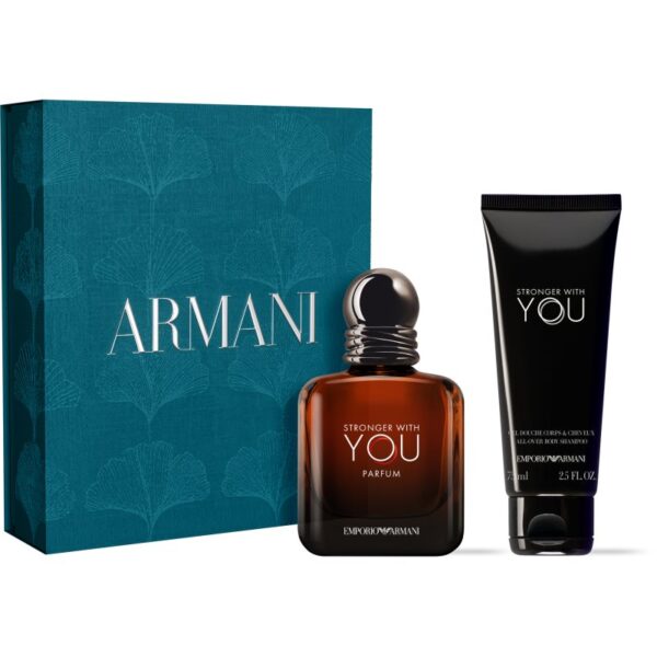 Armani Emporio Stronger With You Parfum set cadou pentru bărbați-Țena