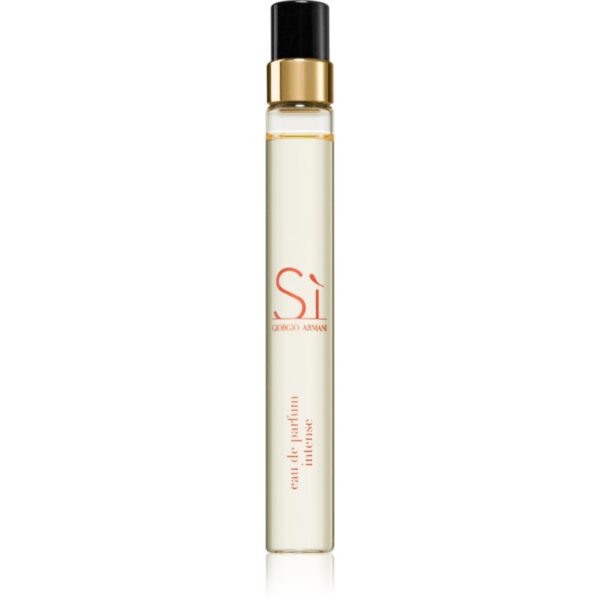 Armani Sì Passione Intense Eau de Parfum reincarcabil pentru femei 10 ml-Țena