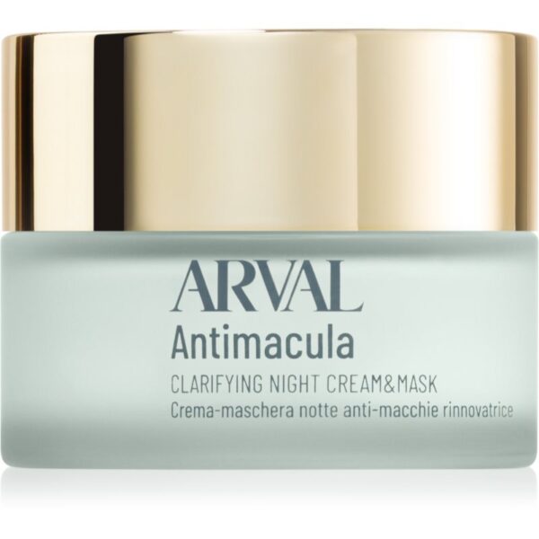 Arval Antimacula Clarifying Night Cream & Mask cremă-mască de noapte regeneratoare impotriva petelor 50 ml-ro