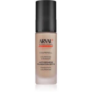 Arval Couperoll Anti-redness foundation SPF15 acoperire make-up SPF 15 02 Pink Beige 30 ml-Țena