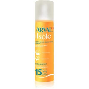 Arval IlSole Protective Body Milk Spray SPF 15 spay-lotiune de protectie solara 200 ml-ro