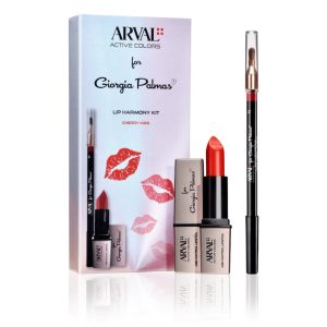 Arval THE LIP HARMONY KIT Cherry Kiss make-up set pentru femei-Țena