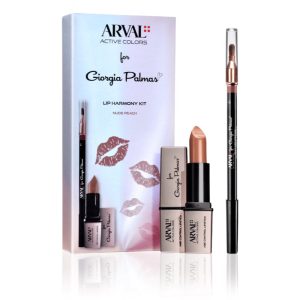 Arval THE LIP HARMONY KIT Nude Peach make-up set pentru femei-Țena