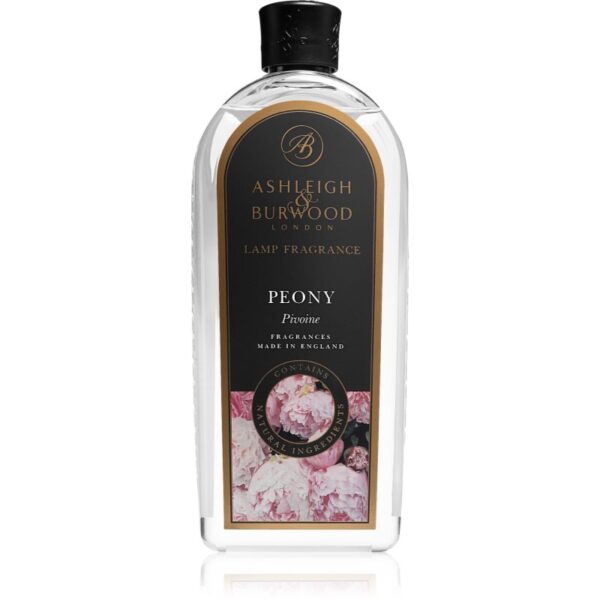 Ashleigh & Burwood London Lamp Fragrance Peony rezervă lichidă pentru lampa catalitică 1000 ml-Țena