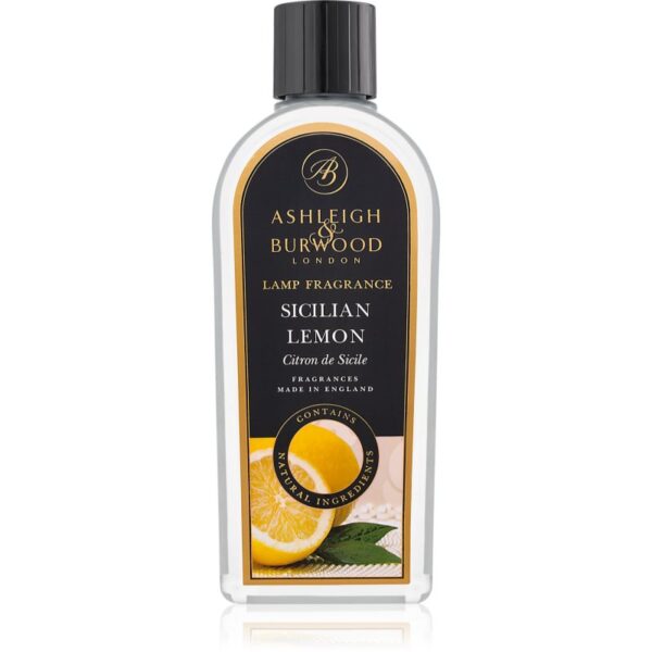 Ashleigh & Burwood London Lamp Fragrance Sicilian Lemon rezervă lichidă pentru lampa catalitică 500 ml-ro