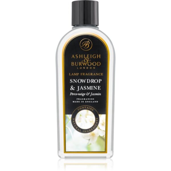 Ashleigh & Burwood London Snowdrop & Jasmine rezervă lichidă pentru lampa catalitică 500 ml-ro