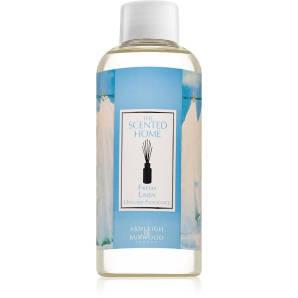 Ashleigh & Burwood London The Scented Home Fresh Linen reumplere în aroma difuzoarelor 150 ml-ro