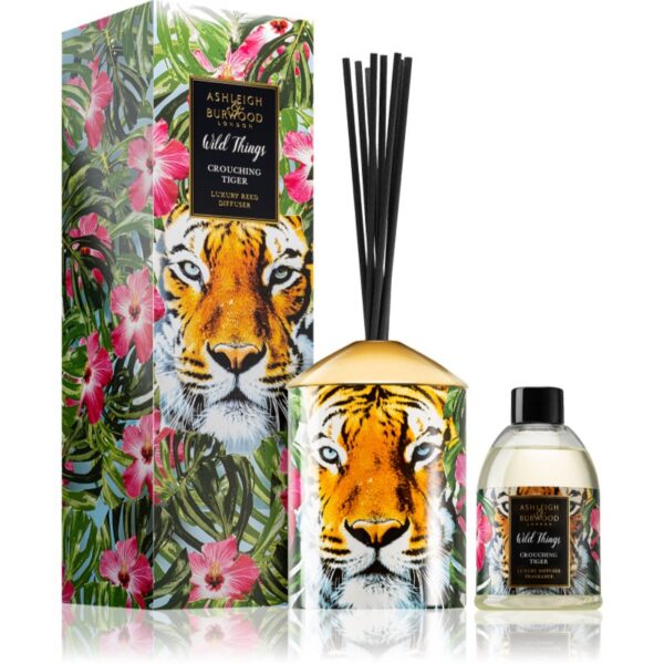Ashleigh & Burwood London Wild Things Crouching Tiger aroma difuzor cu rezervã 480 ml-Țena