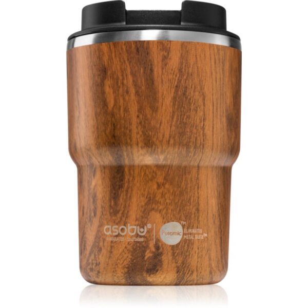 Asobu Coffee Express cană termoizolantă culoare Wood 360 ml-ro