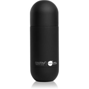 Asobu Puramic™ Orb sticlă termos culoare Black 420 ml-ro