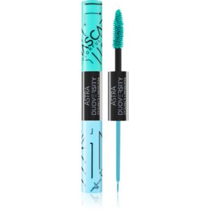 Astra Make-up Duoversity Mascara și creion contur 2 in 1 culoare 02 Ethereal Beat 2x3