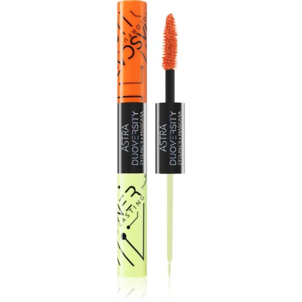 Astra Make-up Duoversity Mascara și creion contur 2 in 1 culoare 03 Acid Lounge 2x3