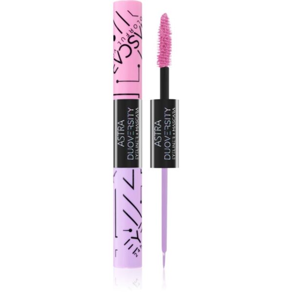 Astra Make-up Duoversity Mascara și creion contur 2 in 1 culoare 05 X-Tatic Fairy 2x3